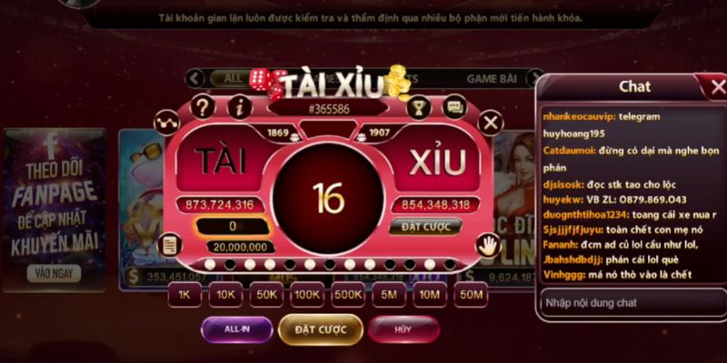 Giao diện đồ họa đẹp mắt, dễ sử dụng trong tài xỉu kubet77